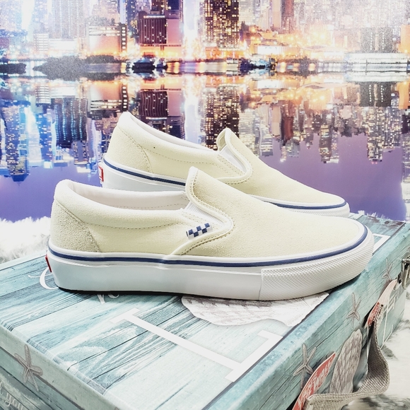 Vans Off White Skate Slip on - Picture 8 of 12